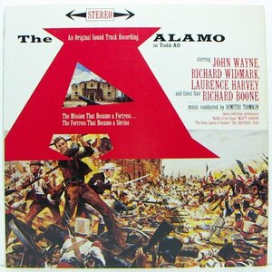 LP,アラモ　THE ALAMO　JOHN WAYNE　ライナー欠落