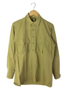 Nigel Cabourn◆長袖シャツ/コットン/カーキ/無地/8031110020