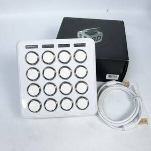 【箱付き・完品】Midi Fighter 3D White コントローラー ホワイト 白