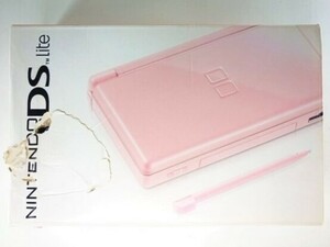 【未使用に近い】ニンテンドー DS Lite 北米版 コーラルピンク Coral Pink 本体 任天堂