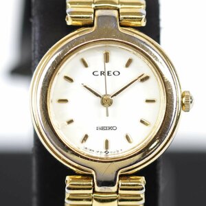 『USED』 SEIKO セイコー CREO 1F21-0A40 腕時計 クォーツ レディース