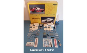 新RACING43 1/43 LANCIA ランチャ ECV1 & ECV2 ダブル・キット99台限定！新製品！レア！レーシング43！AMR BBR