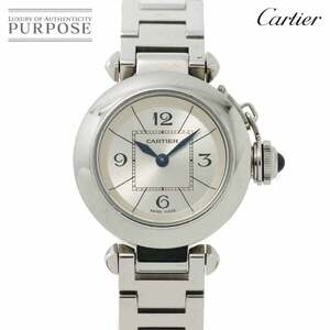 カルティエ Cartier ミスパシャ W3140007 レディース 腕時計 シルバー 文字盤 クォーツ ウォッチ Miss Pasha 90229256