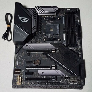 ASUS ROG STRIX X570-F GAMING IOパネル一体型 Socket AM4 ATXマザーボード RYZEN5000シリーズ対応 最新Bios 動作確認済 PCパーツ