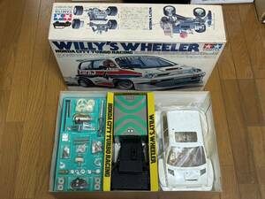 ◇タミヤ TAMIYA『シティターボ ウイリーレーサー 』未組立品　当時物 WILLY