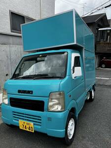 大人気全塗装付き制作キッチンカー車両＋BOX製作全塗装付きコミコミ日本一激安沖縄〜離島〜北海道配送します！