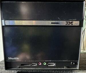 表蓋破損有 CPUメモリー無 通電未確認 Shuttle SH55J2 本体のみ