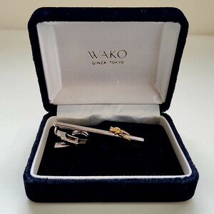 【TS0427】WAKO ネクタイピン ワコー SILVER925刻印有り シルバー 銀 ファッション ビジネス スーツ メンズ コレクション 小物 