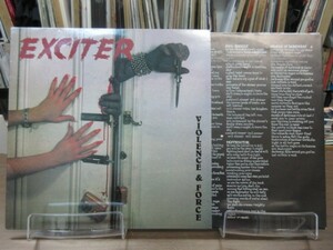 H1//LP//HR/HM//無傷!!//当時物 1984 Music for nations//Exciter(エキサイター)「Violence～」