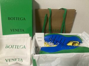 新品　BOTTEGA VENETA 靴　クライマー　レースアップスニーカー　ボッテガヴェネタ　42=27cm ラバースリッポンシューズ　CLIMBER