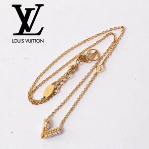 ★1円スタート★LOUIS VUITTON　ルイヴィトン　エセンシャルV ゴールドペルル　M68358/VA0139 正規品　704-7