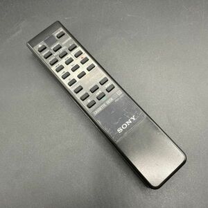 [送料無料]SONY ソニー　RM-J501 カセットデッキ用 純正リモコン 赤外線確認済み 　1393