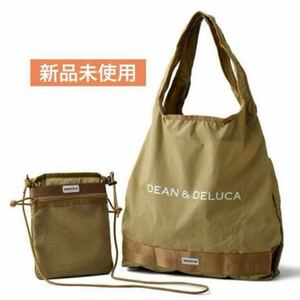 DEAN＆DELUCA サコッシュ　トートバッグ　折畳　エコバッグ　ベージュ