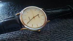 [◆]SEIKO DOLCE/ドルチェ メンズ ゴールド クオーツ