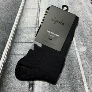 新品 Rapha 特別限定版 Pro Team Socks - Regular Sサイズ (JP 24-25cm) ブラック ラファ プロチーム ソックス レギュラー丈