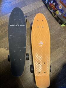リップスライド　と　Aマークのスケートボード　2枚セット