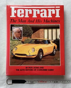 ★[A53029・特価洋書 Ferrari The Man And His Machines ] フェラーリ。★