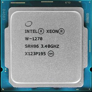 Intel Xeon W-1270 SRH96 8C 3.4GHz 16MB 80W LGA1200