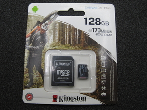☆★JUNK PC PARTS★☆ Kingston microSDXCカード CANVAS Select Plus【 SDCS2/128GB 】UHS-I U1 V10 A1 高速高性能タイプ 中古/即決有☆彡