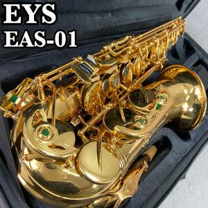 EYS　アルトサックス 管楽器　Saxophone　サクソフォン　EAS-01 ゴールドラッカー　EnjoyYourSound 音楽スクール　初心者おすすめ