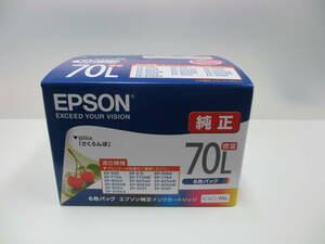 家電祭 未使用 未開封品 エプソン 純正 インクカートリッジ IC6CL70L 推奨使用期限 2026年8月 EPSON