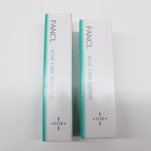  【未開封】 ファンケル アクネケア 化粧液30ml 乳液18g セット FANCL ACNE CARE 