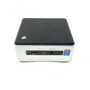 S6051764 INTEL NUC5i5RYH パソコン 1点(i5-5250U/4GB/128GB)【通電OK、AC欠品】