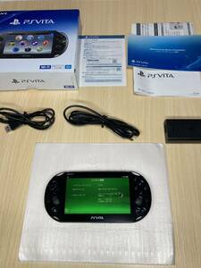 美品 PSVITA2000ブラック　SONY ソニー PlayStation Vita 