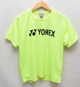 YONEX ヨネックス テニス バドミントン 速乾 ドライ Tシャツ 蛍光カラー シャインイエロー