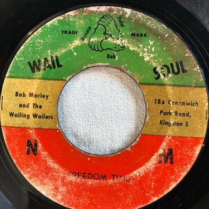 Bob Marley & The Wailers / Freedom Time 7inch Wail 