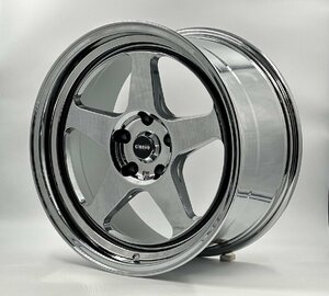 CLEAVE RACING SS05 18x9.5J +18 5H-114.3 SMC 4本セット