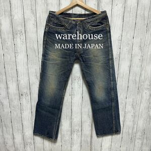 美品！warehouse×DUCKDIGGER 天然泥加工デニム！雰囲気◎