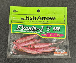Fish　Arrow　フラッシュジェイ　3　ソルトウォーター　ピンク/シルバー　 3