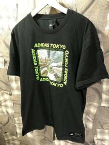 adidas アディダス TOKYO フォトプリント S/S Tシャツ FH7782 サイズ3XO ブラック　FK