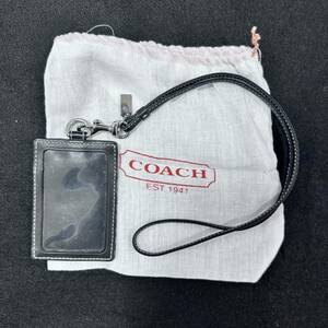 ★☆コーチ COACH パスケース ネックストラップ カードケース　袋付き　#16064☆★
