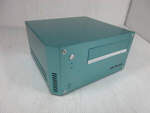 abee acubic e30 ACE-E30-AQ アクアブルー 特殊ベゼル Mini-ITX PC ケース 中古品