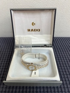 RADO/ラドー レディースクオーツ時計 ダイヤベゼル 133.9700.2 ケース付き 　