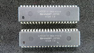 SHARP LH0081A Z80A-PIO-D 2pcs.