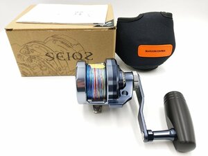 （管83187）美品 シーフロアコントロール SEIQZ シーク S15ーHR ベイトリール 右ハンドル スロージギング オフショア 青物