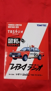 ＭＩ071　中古品トミカリミテッドヴィンテージネオ 1/64 昭和のラジオデイズ VOL.04 いすゞ ジェミニ TBS ラジオカー LV-Ra04