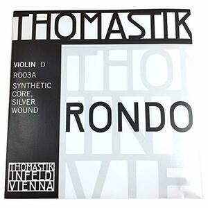 トマスティーク ヴァイオリン弦 RONDO D線 4/4 ミディアムテンション シンセティックコア／シルバー巻 RO03A