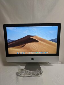 【初期化済】 デスクトップPC Apple iMac (21.5-inch, Late 2013) A1418 MacOS Mojave Core i5 8GB HDD1TB コード付属 / 140 (RUHT015020)