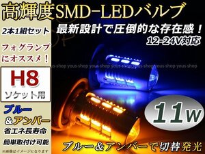 クラウン ロイヤル GRS20# 11W プロジェクター LEDバルブ フォグランプ ウイフォグ ウインカー ターン マルチ H8