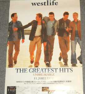 ◆ポスター◆ウエストライフ／Westlife／The Greatest Hits