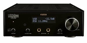 FOSTEX ヘッドホンアンプ 32bit D/A変換器内蔵 ハイレゾ対応 HP-A8MK2