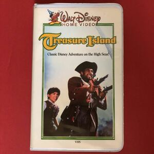 レア 美品 デズニー 映画 アメリカ 宝島 Treasure Island 映画 87分 VHS ビデオ 英語版 ホームビデオ 骨董品 レトロ コレクション