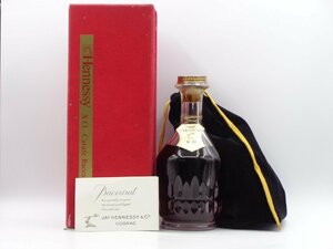 HENNESSY XO ヘネシー カラフェ バカラクリスタル コニャック ブランデー 箱入 未開栓 古酒 700ml X232529