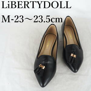 MK4332*LiBERTYDOLL*リバティードール*レディースフラットシューズ*M-23〜23.5cm*黒