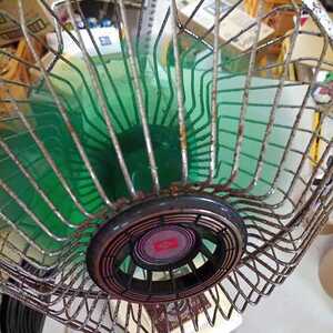 レトロ　日栄電機　扇風機『LIGHT FAN』当時物　動作確認　