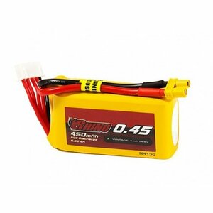 Rhino 14.8V 450mAh 50C w/XT30 リポ リチウムポリマー バッテリー